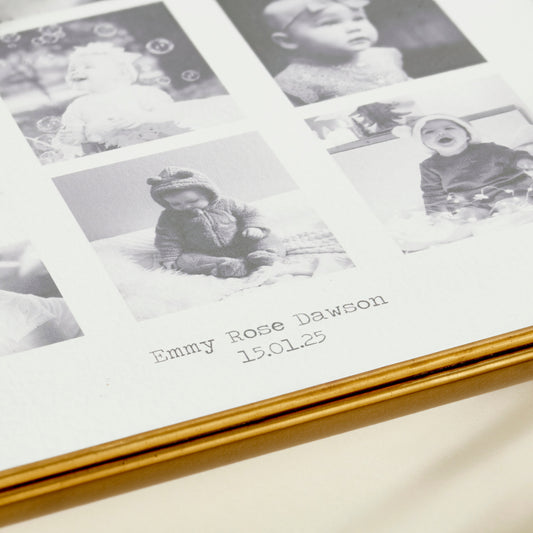 Personalised Baby Photos Frame