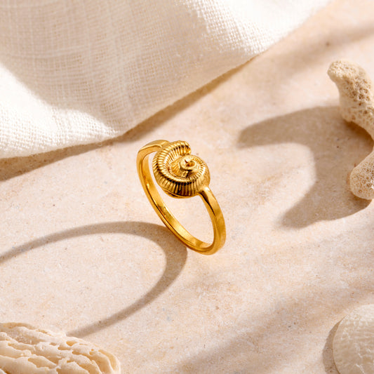 Nautilus Shell Ring