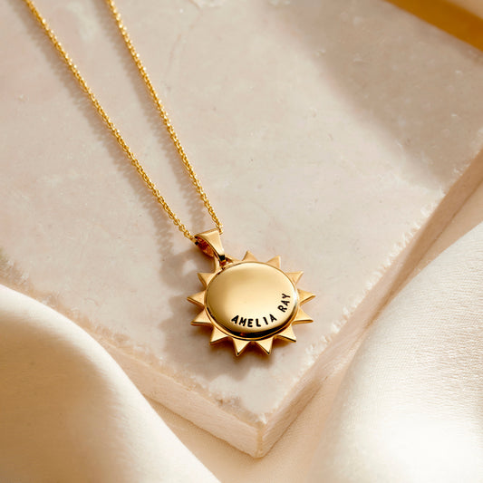Personalised Sun Locket