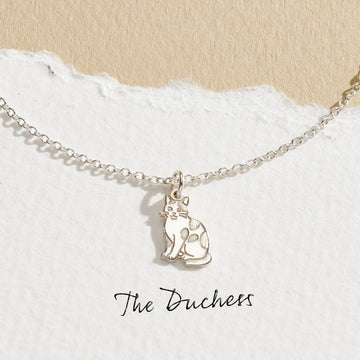Personalised Pet Cat Dinky Charm Bracelet
